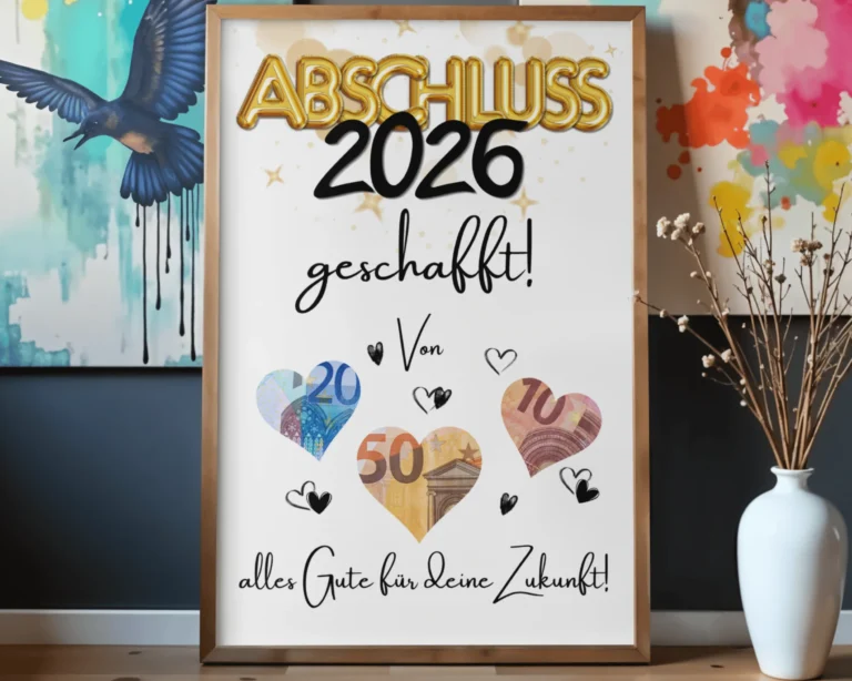 Geldgeschenk zum Abschluss 2026: Originell verpackt statt langweilig im Umschlag!